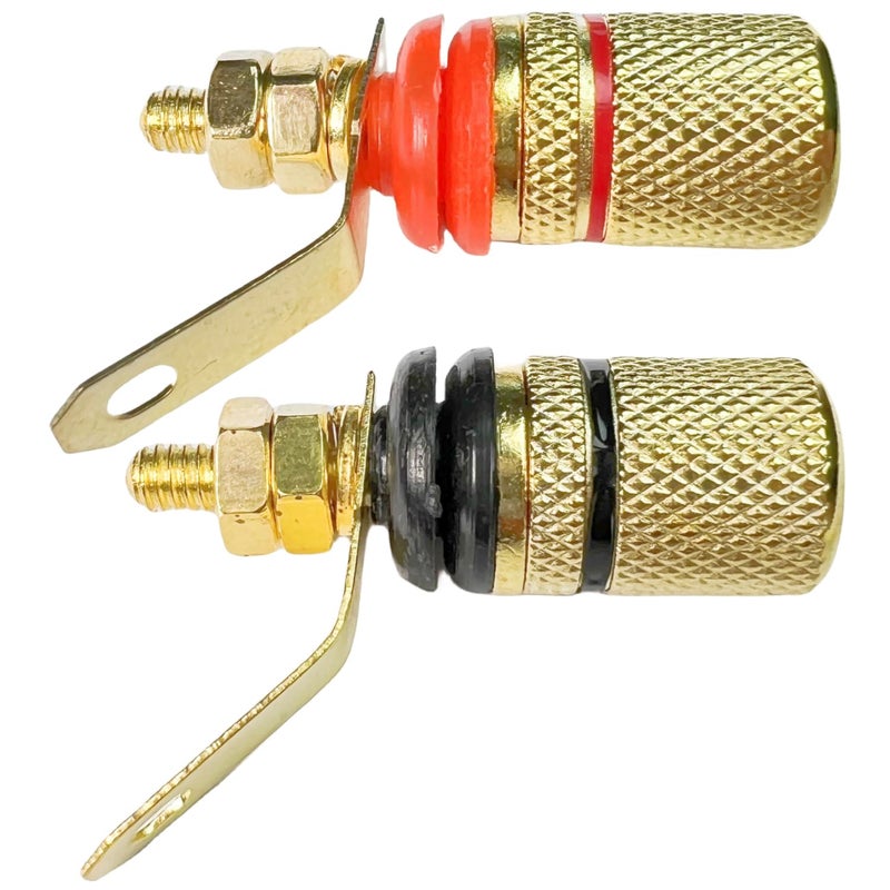 CESS Amplifier Terminal Connector Binding Post Banana Plug Jack Socket (4 Pack) - Image 5